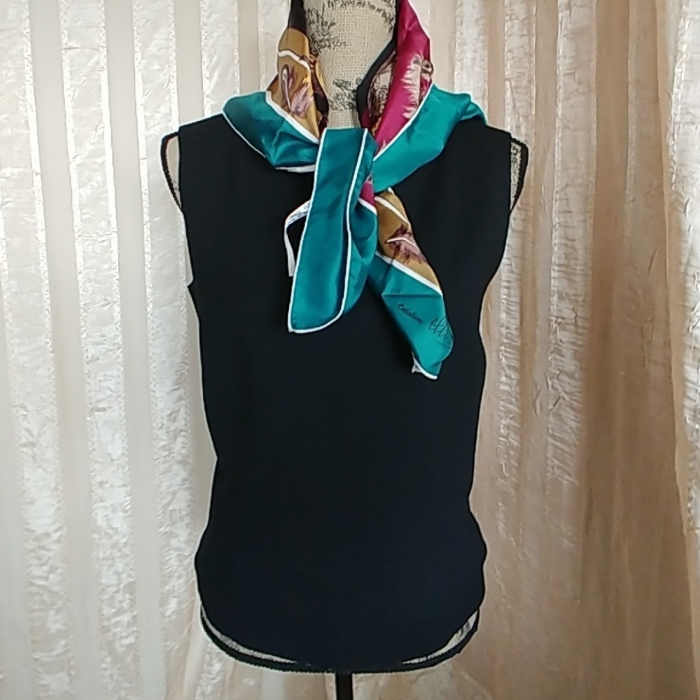 Talbots Women's Black Shell Top